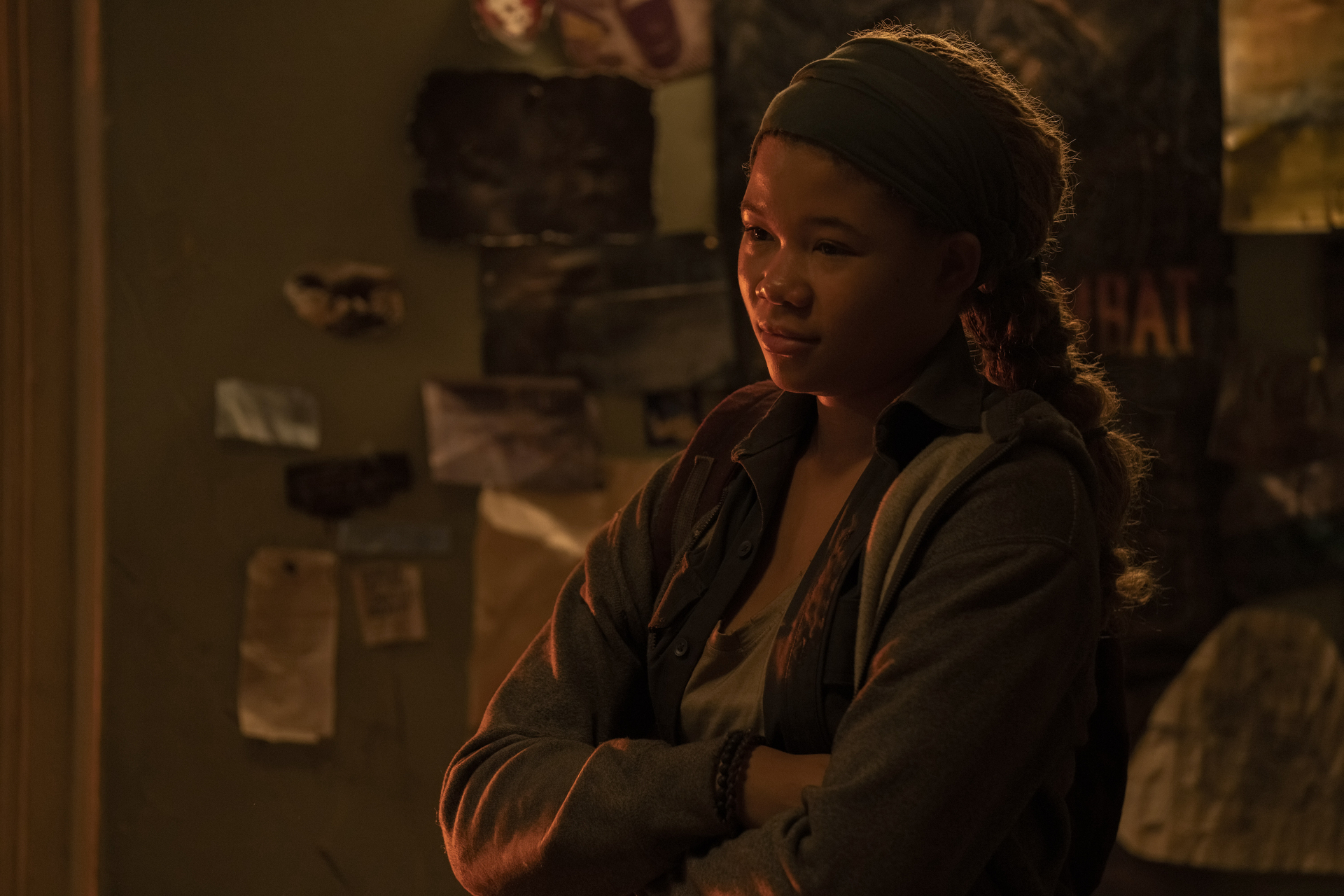 Storm Reid como Riley Abel em The Last Of Us (2023), HBO