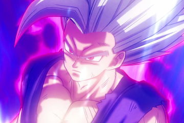 Gohan Beast (Masako Nozawa) unleashes his might in Dragon Ball Super: Super Hero (