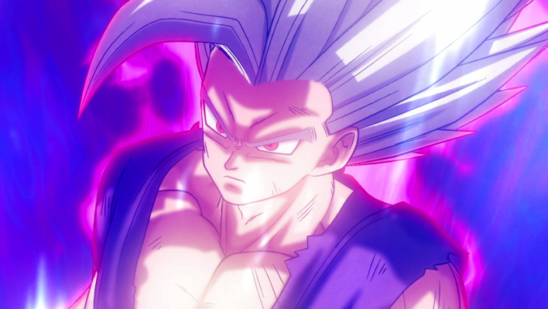 Gohan Beast (Masako Nozawa) unleashes his might in Dragon Ball Super: Super Hero (