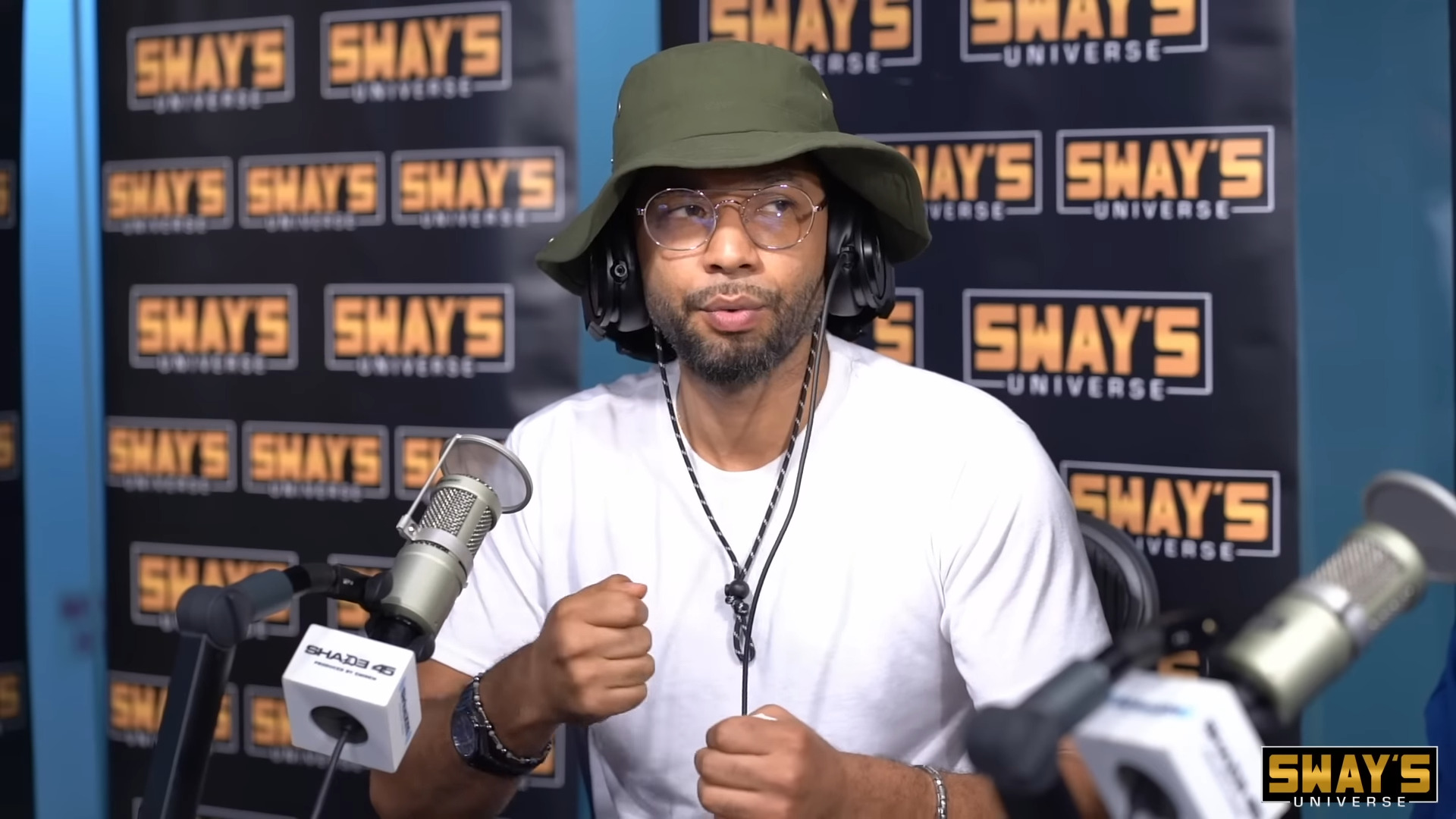 Jussie Smollett gives his first-post jail interview to Sway's Universe