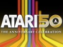 Screenshot of a frame of a YouTube video promoting the 'Atari 50: The Anniversary Celebration' (2022) video game and multimedia collection.
