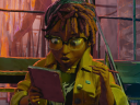 April O'Neil (Ayo Edebiri) attempts to make sense of her new friends' biology in the first trailer for Teenage Mutant Ninja Turtles: Mutant Mayhem (2023), Paramount Pictures
