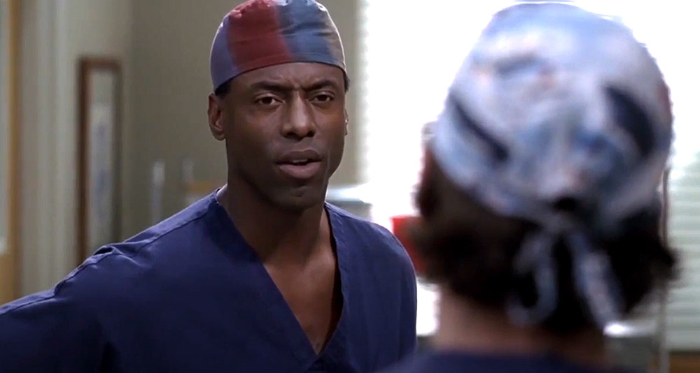 Isaiah Washington as Preston Burke in 'Grey's Anatomy' (2005), ABC