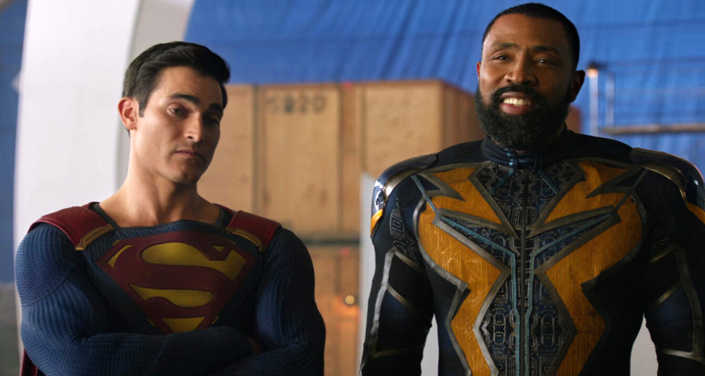 Superman and Black Lightning are Legends