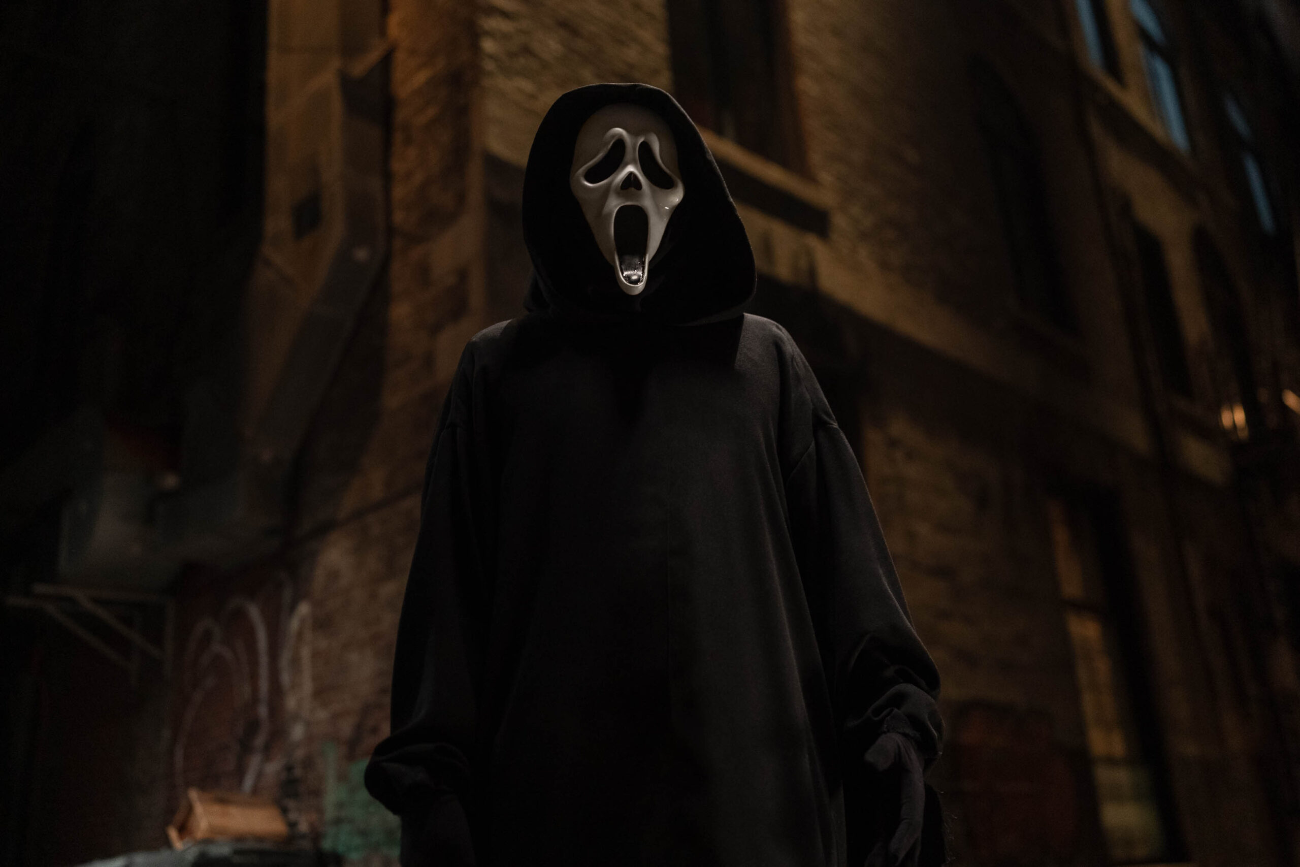 Ghostface in Paramount Pictures and Spyglass Media Group's "Scream VI."