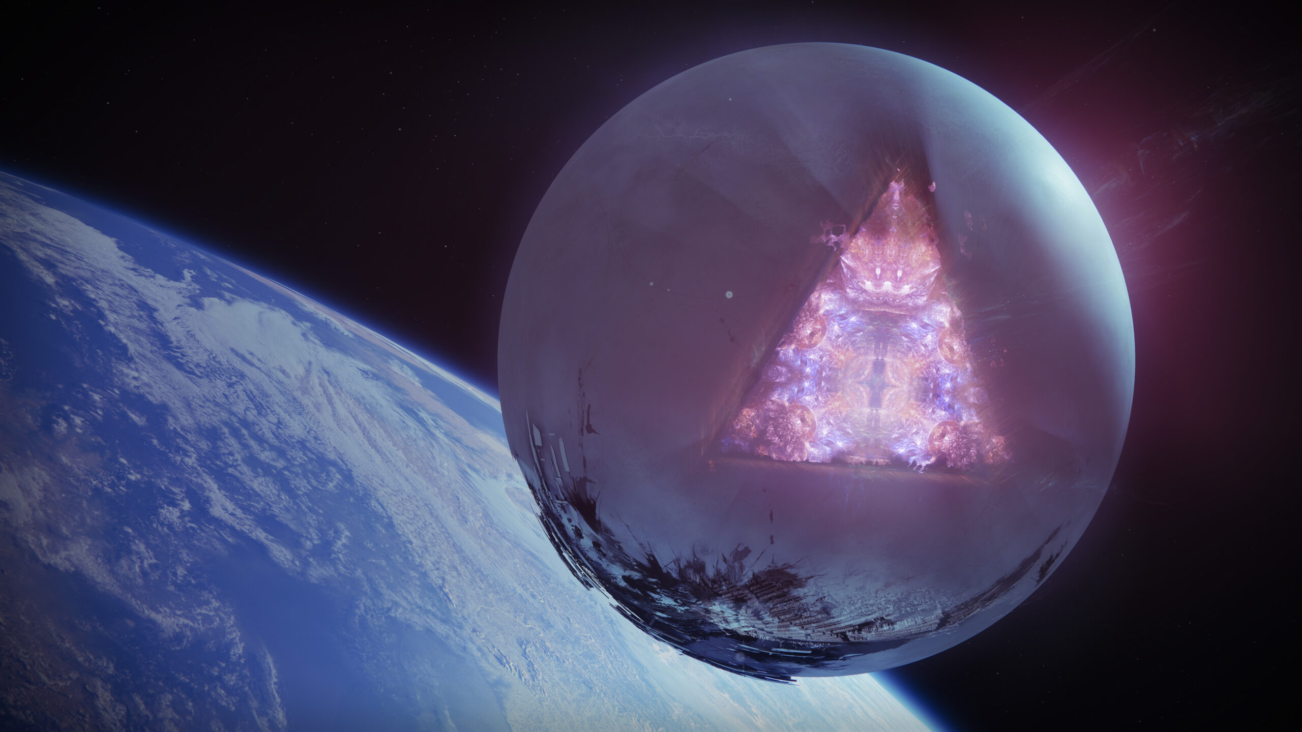 The HELM floats above the planet via Destiny 2: Lightfall (2023)
