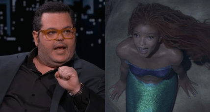 Josh Gad recalls his kids' obsession with the film 'Encanto' during an appearance on Jimmy Kimmel Live! (2022), ABC / Halle Bailey as Ariel in Disney’s live-action THE LITTLE MERMAID. Photo courtesy of Disney. © 2022 Disney Enterprises, Inc. All Rights Reserved.
