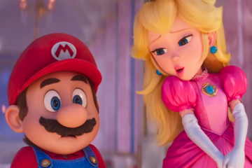 Princess Peach (Anya-Taylor Joy) hopes Mario (Chris Pratt) survives the experience in The Super Mario Bros. Movie (2023), Illumination Entertainment