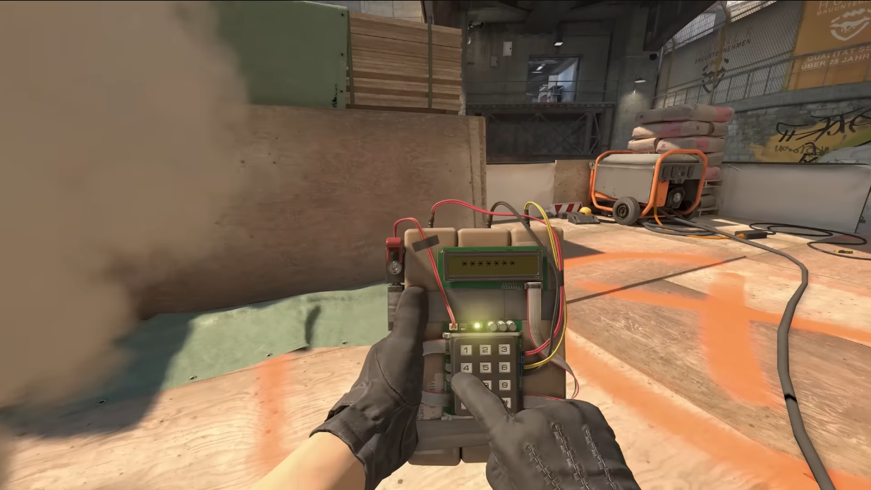 A player plants the bomb via Counter-Strike 2: Moving Beyond Tick Rate, Valve YouTube