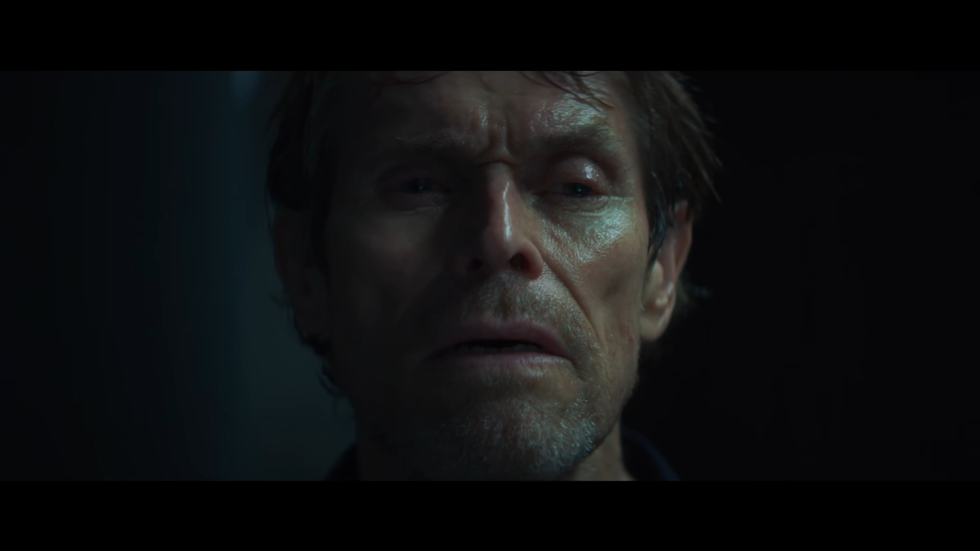 Nemo (Willem Dafoe) begins to spiral into madness in Inside (2023), Focus Features