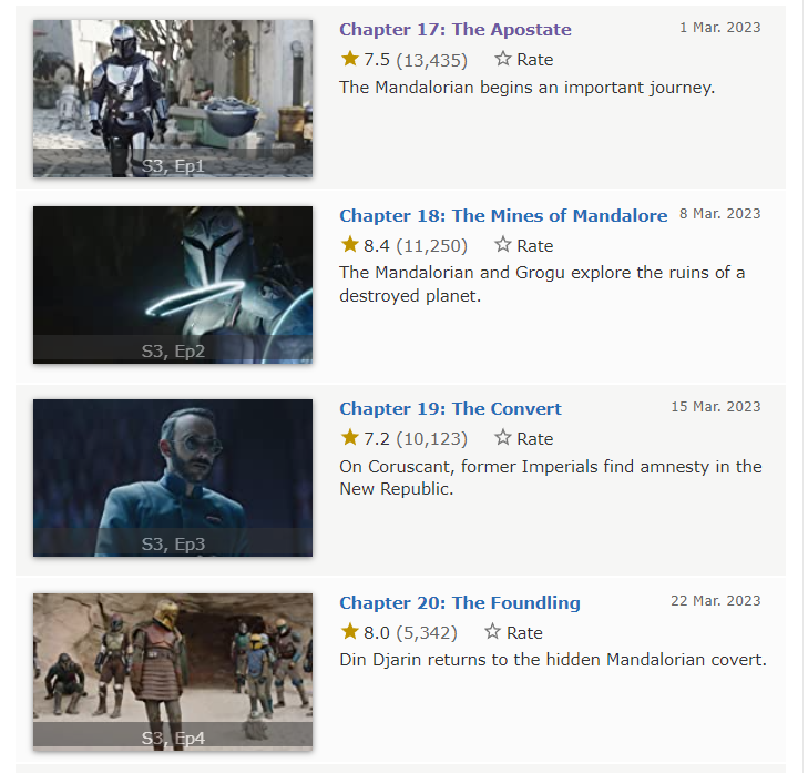 The Mandalorian Chapter 17: The Apostate (TV Episode 2023) - IMDb