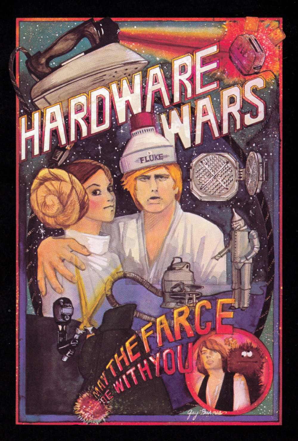 Collector's Edition cover art for 'Hardware Wars' (1978), Pyramid Films