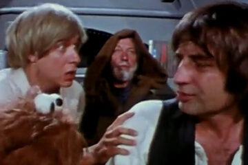 Fluke, Chewchilla, Augie 'Ben' Doggie and Ham Salad in in 'Hardware Wars' (1978), Pyramid Films