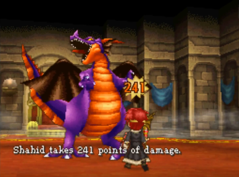 The Dragonlord bites the player's character via Dragon Quest IX Legacy Boss : Dragonlord [No HUD], The Coton YouTube