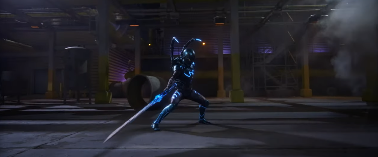 Xolo Maridueña como Blue Beetle em Blue Beetle (2023), DC Studios