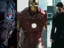 Split image of 'The Terminator,' 'Iron Man' and 'The Matrix'