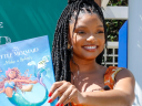 WASHINGTON, DC - APRIL 10: The Little Mermaid's Halle Bailey reads The Little Mermaid: Make a Splash in the Reading Nook during The White House Easter Egg Roll on April 10, 2023 in Washington, DC. (Photo by Tasos Katopodis/Getty Images for Disney)