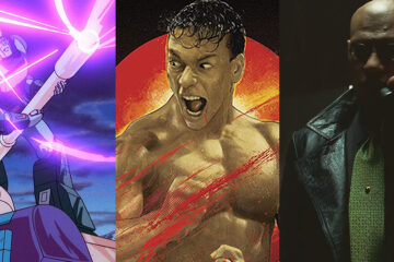 Split image of 'Transformers: The Movie,' 'Bloodsport' and 'The Matrix'