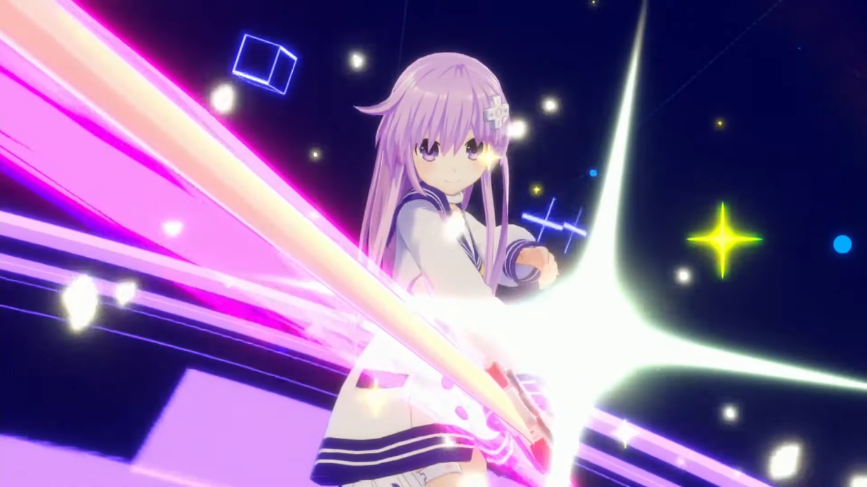 Nepgear launches a special attack via Neptunia: Sisters VS Sisters (2023), Idea Factory International