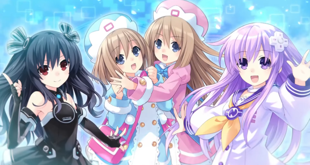 CPU Candidates Uni, Rom, Ram, and Nepgear via Neptunia: Sisters VS Sisters (2023), Idea Factory International