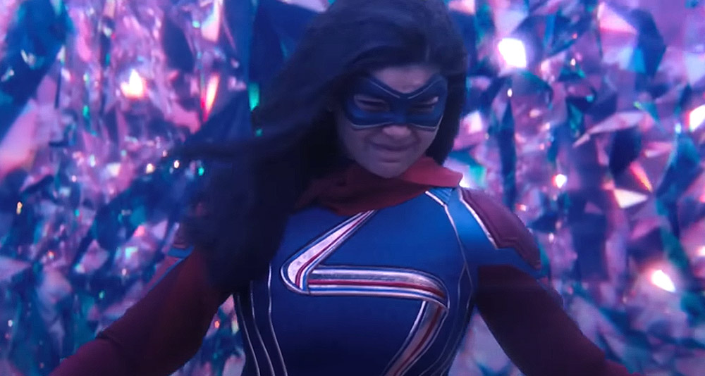 Kamala Khan flexes her powers in 'Ms. Marvel' (2022), Disney+