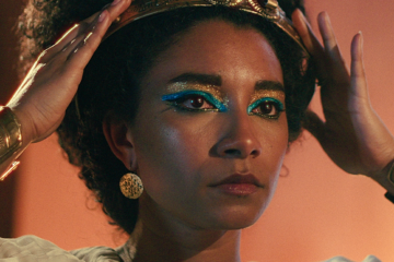 Heavy is the head that wears Cleopatra's (Adele James) crown in Queen Cleopatra (2023), Netflix