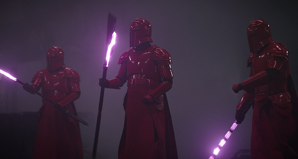 Praetorian Guard troopers attack in 'The Mandalorian' (2023), Disney+