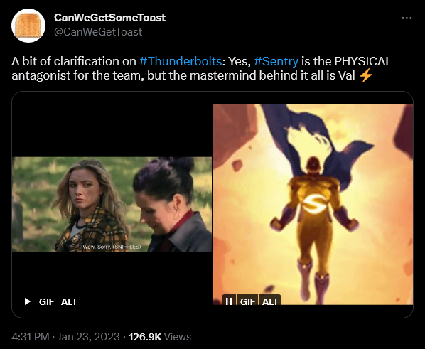 @CanWeGetToast shares their thoughts on Steven Yeun's casting as Sentry in Marvel's Thunderbolts