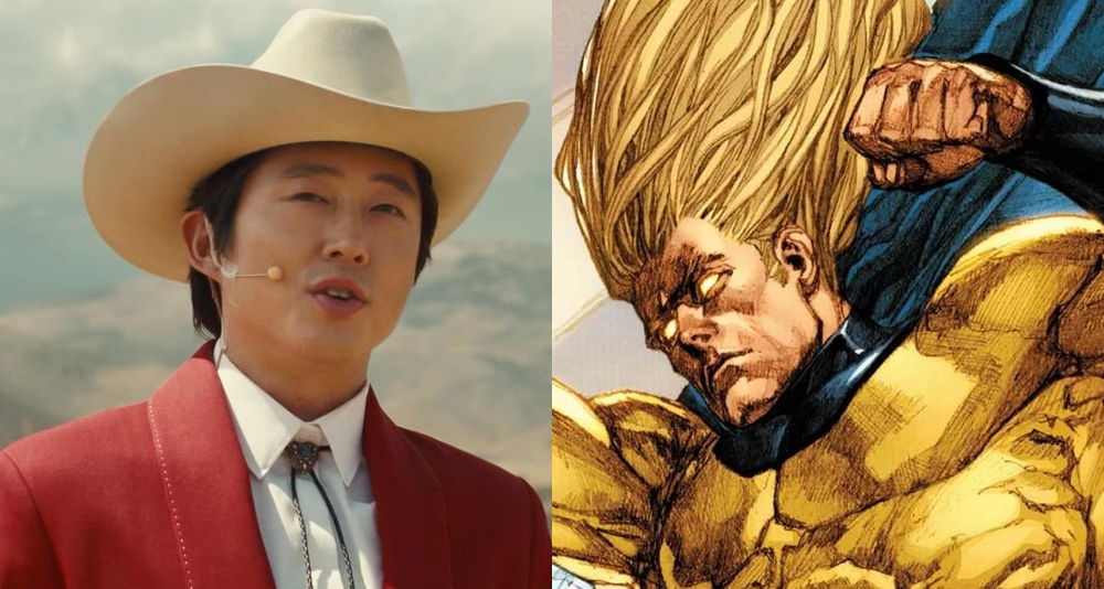 Nope 2022 Steven Yeun Cowboy Suit