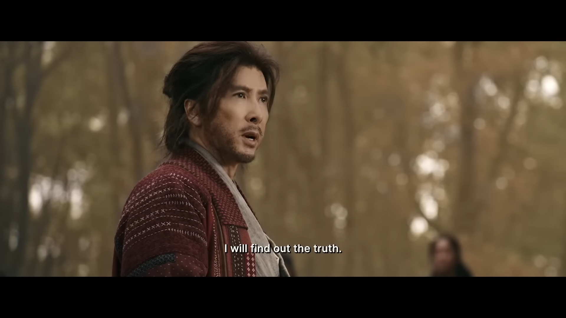 Qiao Feng (Donnie Yen) dedicates himself to finding justice in Sakra (2023), Well Go USA