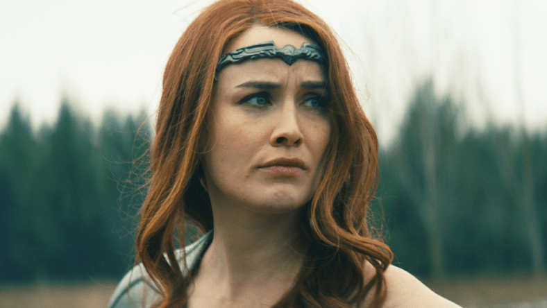 Queen Maeve (Dominique McElligott) in The Boys Season 2 Episode 8 "What I Know" (2020), Amazon Studios