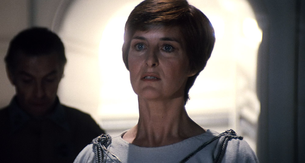 Mon Mothma expresses sorrow over the death of Bothan spies in 'Star Wars: Return of the Jedi' (1983), Disney+