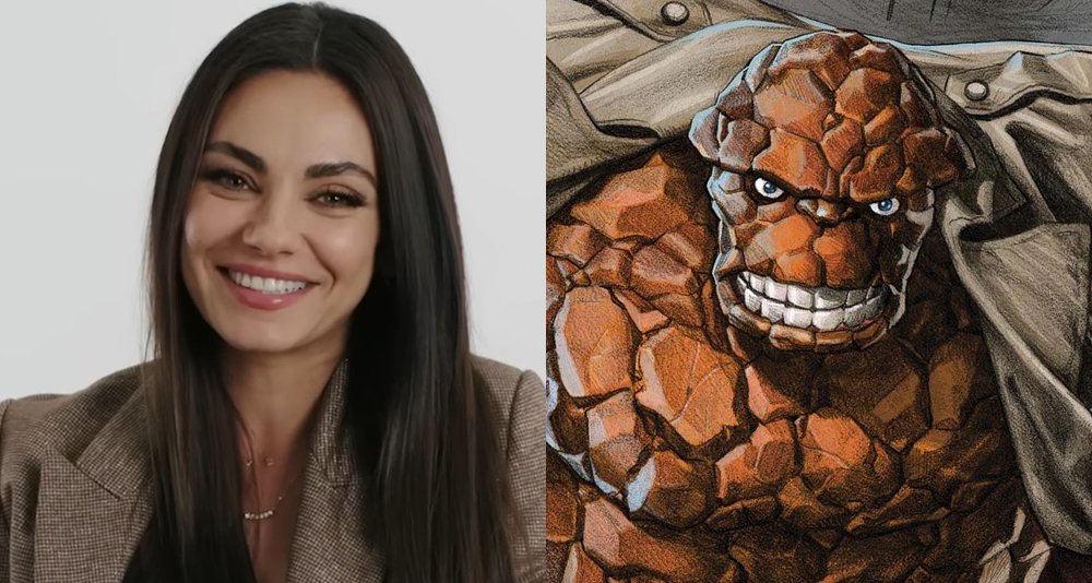 Source: Mila Kunis Breaks Down Her Career, from 'That '70s Show' to 'Black Swan' | Vanity Fair / The Thing leaps into action on E. J. Su's variant cover to The Thing Vol. 3 #3 "The Next Big Thing - Part 3" (2022), Marvel Comics