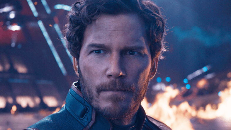 Chris Pratt as Peter Quill/Star-Lord in Marvel Studios' Guardians of the Galaxy Vol. 3. Photo courtesy of Marvel Studios. © 2022 MARVEL.