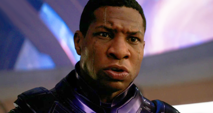 Kang the Conqueror (Jonathan Majors) is unable to accept his defeat in Ant-Man and the Wasp: Quantumania (2023), Marvel Entertainment
