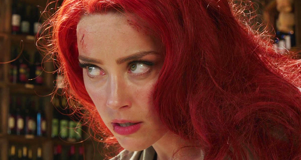 Mera (Amber Heard) readies herself to fight back in Aquaman (2018), Warner Bros. Entertainment via Blu-ray