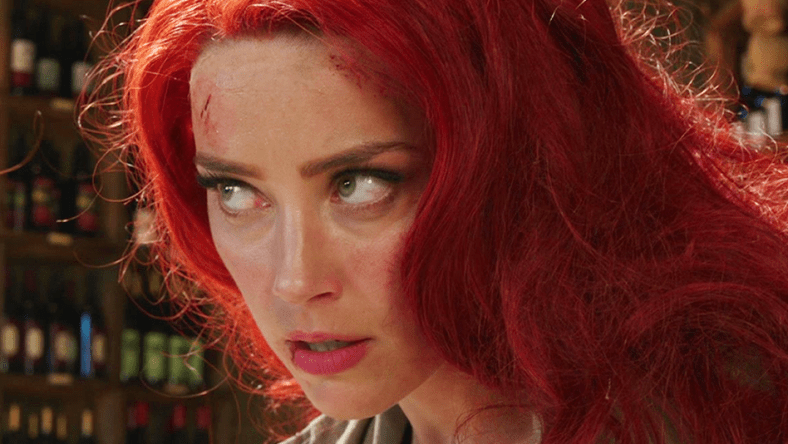 Mera (Amber Heard) readies herself to fight back in Aquaman (2018), Warner Bros. Entertainment via Blu-ray