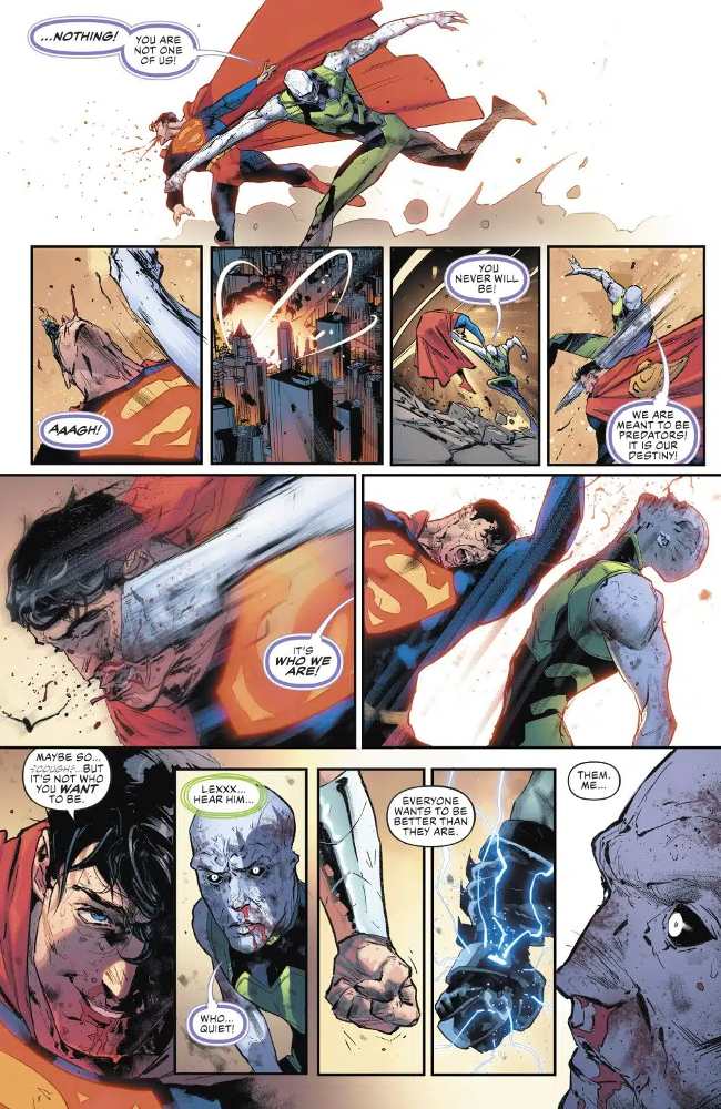 Apex Lex punches out Superman