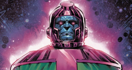 Kang the Conqeuror takes on (almost) all of the original Avengers on Patrick Gleason's Stormbreakers variant cover to Kang the Conqueror Vol. 1 #1 (2021), Marvel Comics