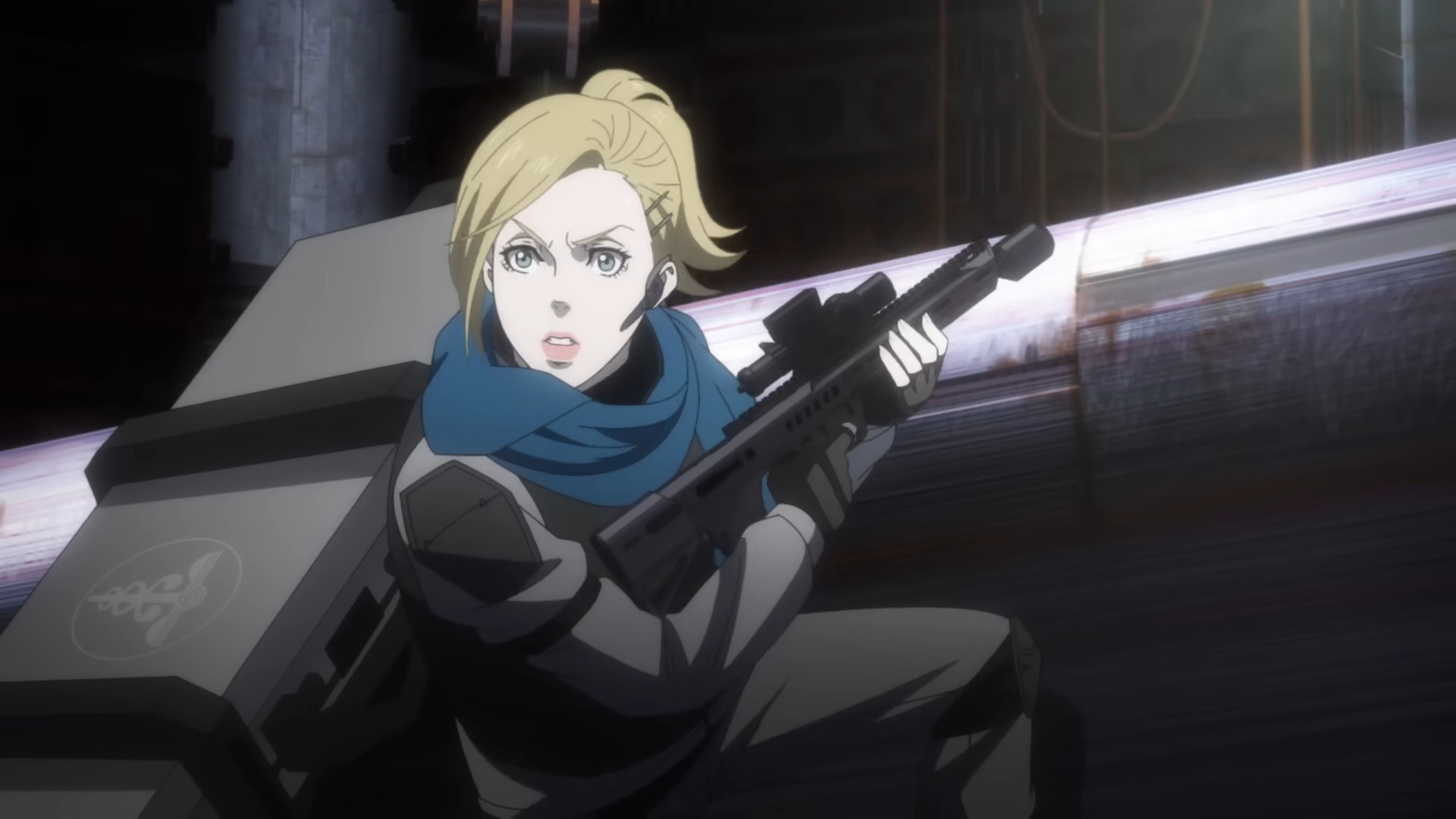 Frederica Hanashiro (Takako Honda) enters the field in PSYCHO-PASS: Providence (2023), I.G. Productions