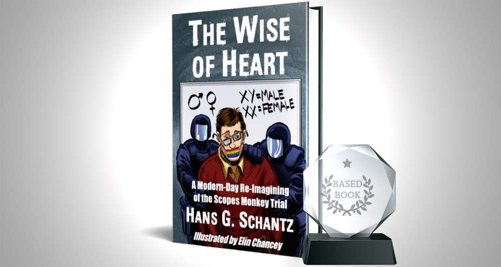 Authorities arrest a man for speaking the truth on the cover of 'The Wise of Heart.'