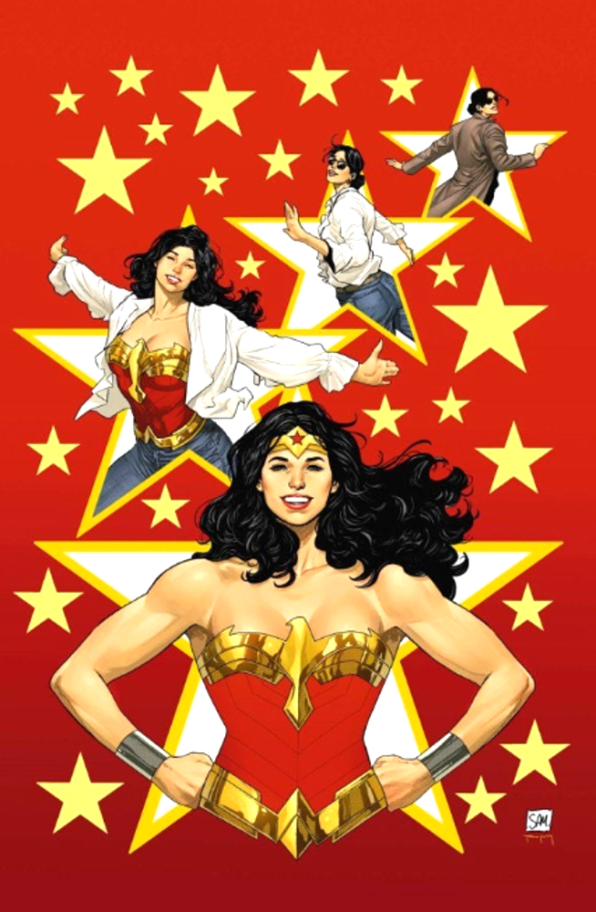 Wonder Woman 800 cover by Daniel Sampere