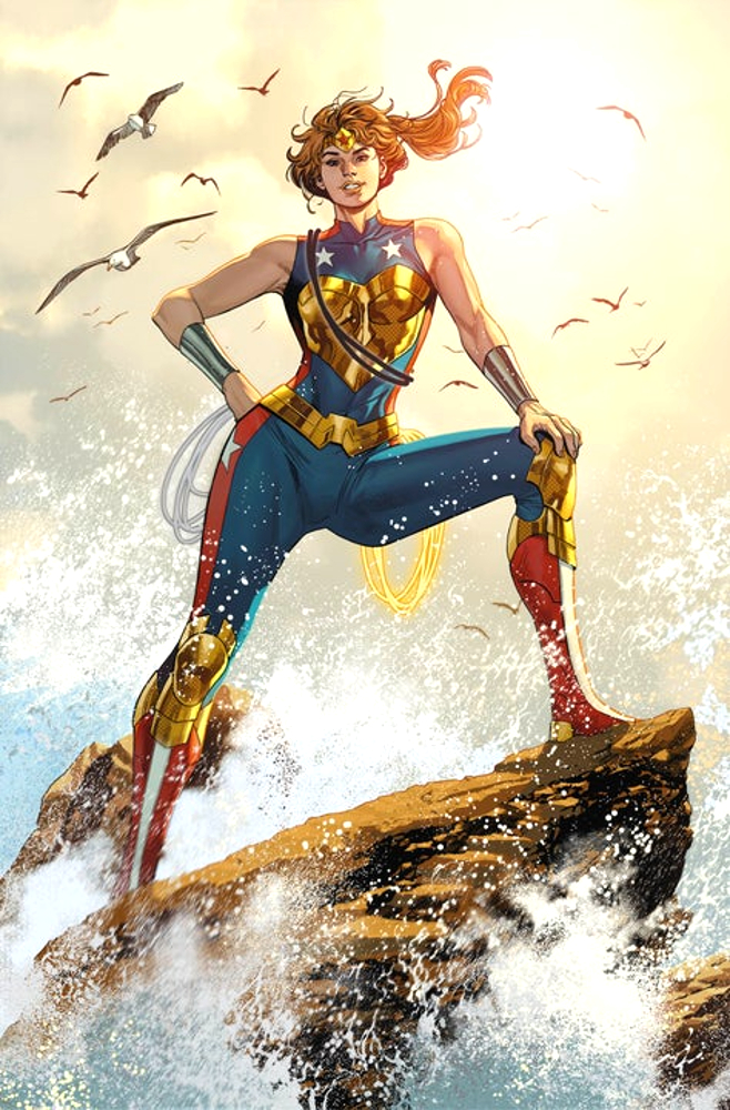 Trinity in Wonder Woman 800 by Sampere