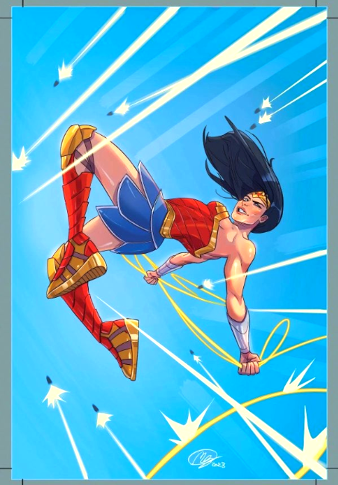 Screenshot -Wonder Woman Art by Megan Huang