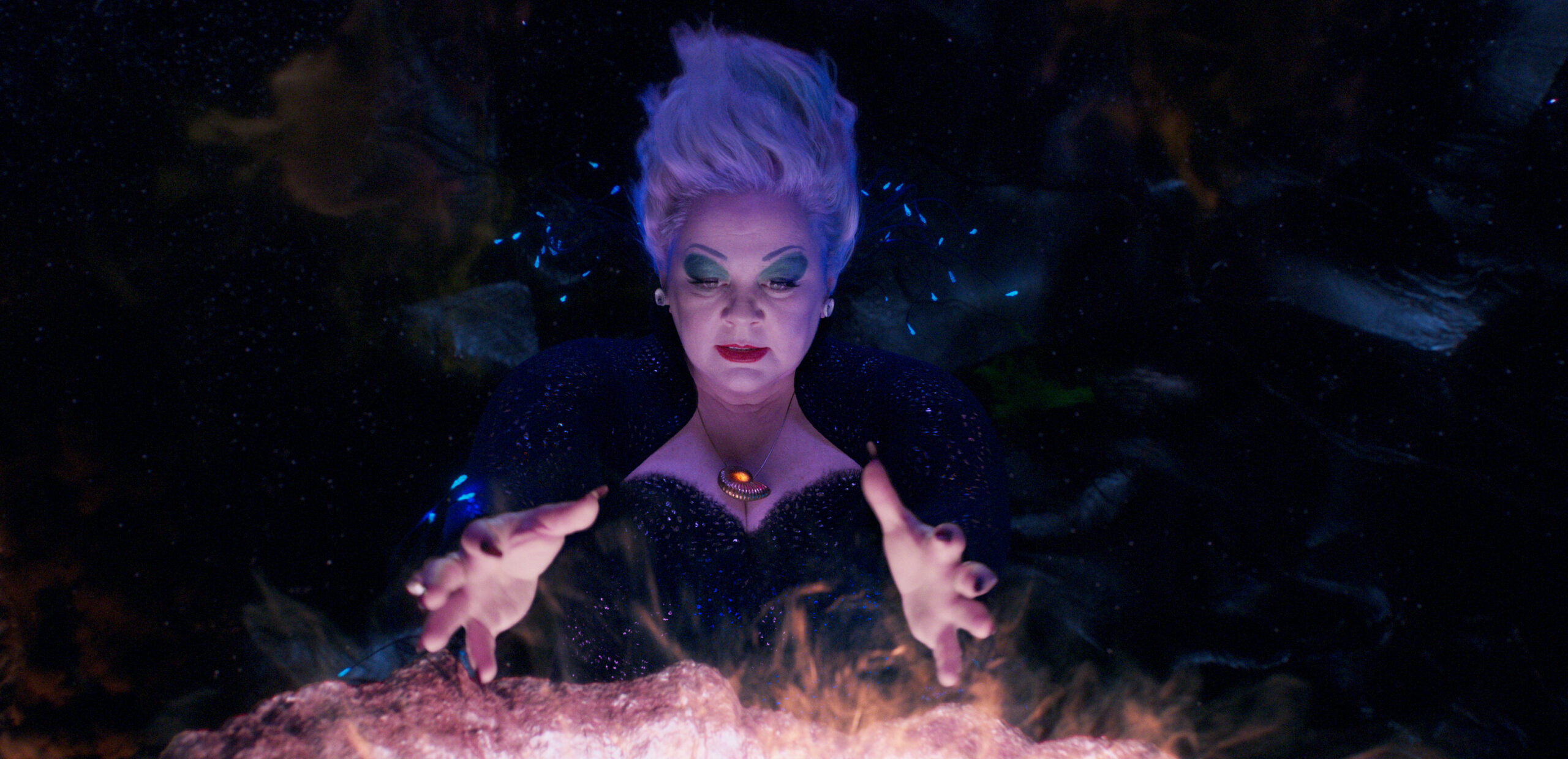 Melissa McCarthy as Ursula in Disney's live-action THE LITTLE MERMAID. Photo courtesy of Disney. © 2023 Disney Enterprises, Inc. All Rights Reserved.