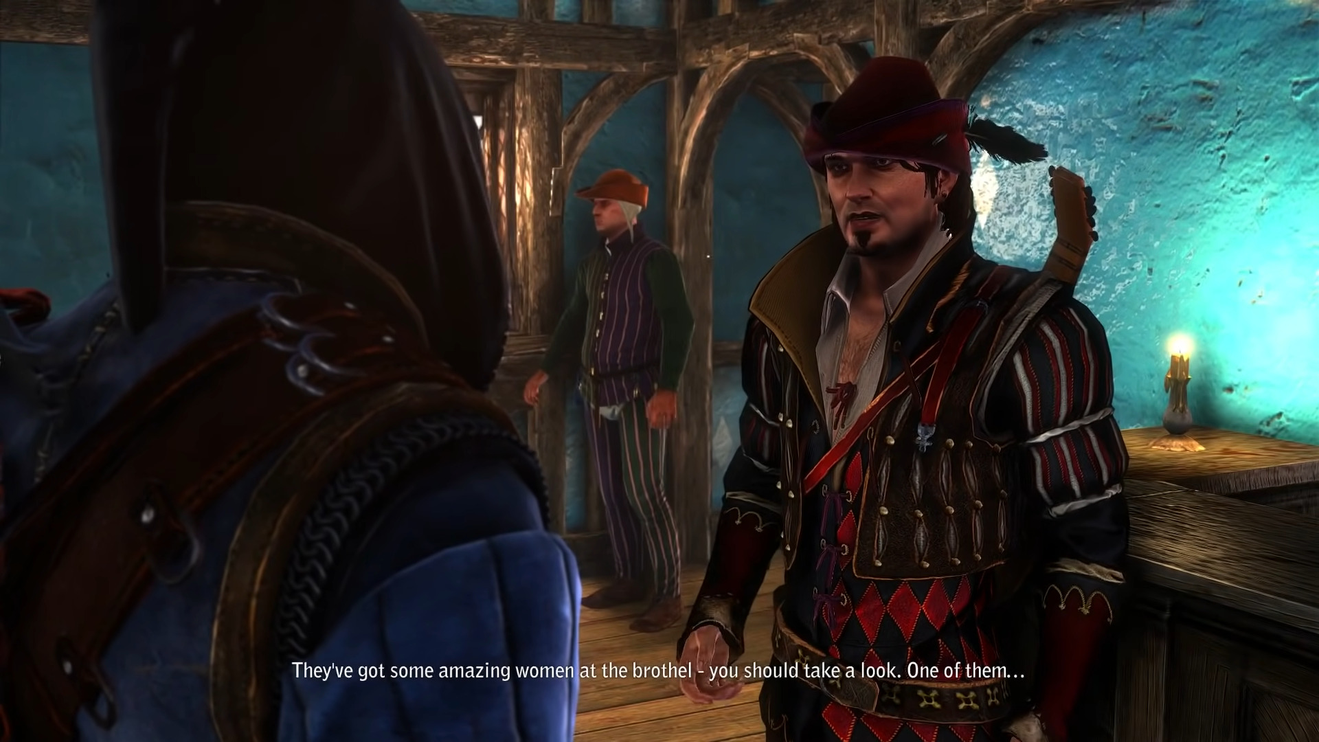 Dandelion (John Schwab) has a recommendation in The Withcer 2: Assassins of Kings (2011), CD PROJEKT RED