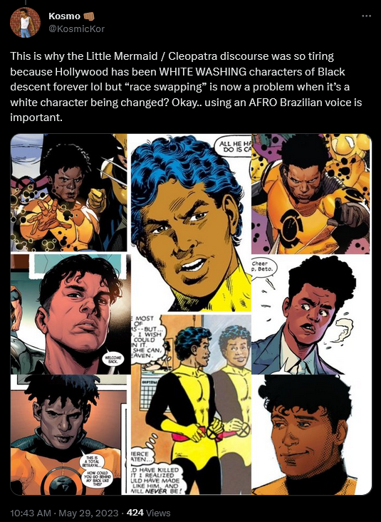 @Kosmo criticizes Gui Augstini's casting as Sunspot in Marvel's 'X-Men '97'