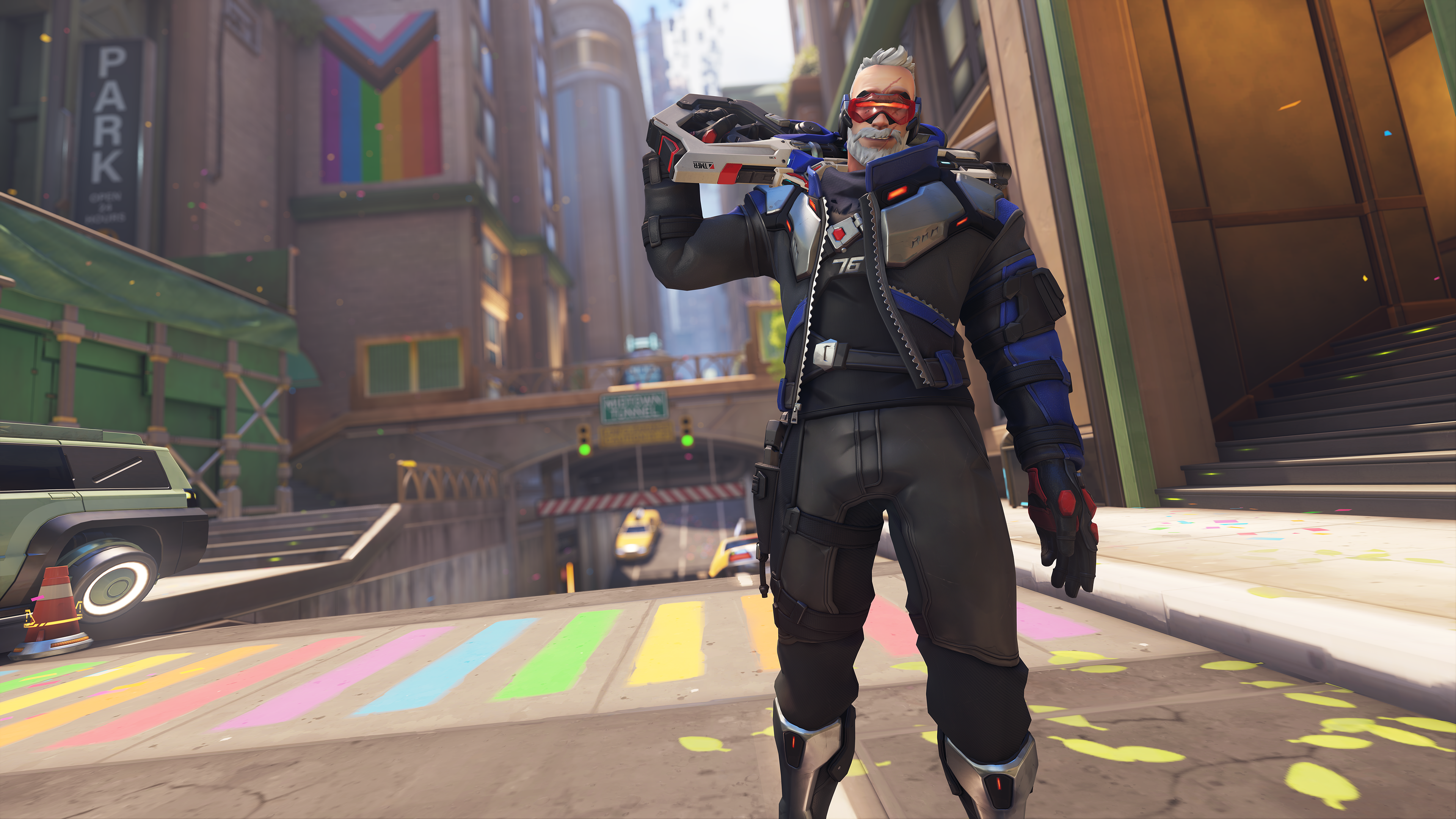 Soldier: 76 (Fred Tatasciore) stands tall for Pride Month in Overwatch 2 (2022), Blizzard Entertainment