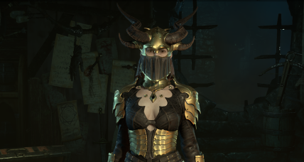 Sorcerer armor available from the cosmetics Shop in Diablo IV (2023), Blizzard Entertainment