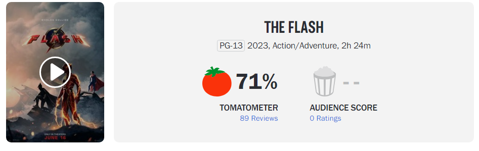 The Flash  Rotten Tomatoes